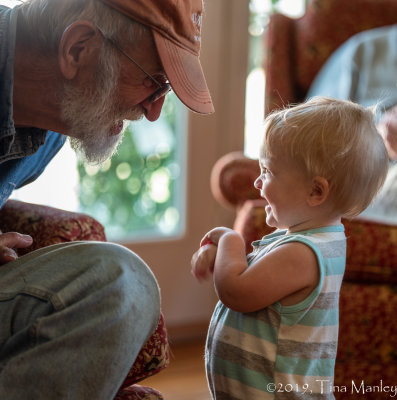 Funny Faces with Grandpa