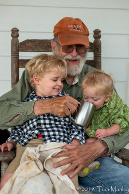 Drinking Grandpa's Coffee