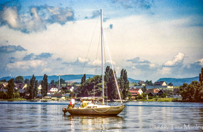 Sailing on Lake Constance, II