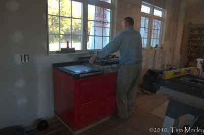 Walter, Moving the Aga