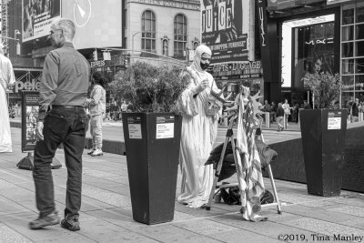 Times Square Statue