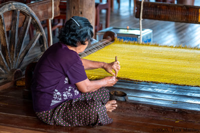 Weaving a Rug