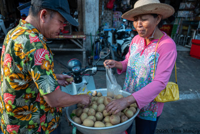 Paul Buying Pears