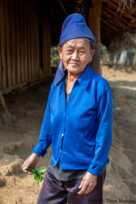 Houa, Hmong Elder, Color