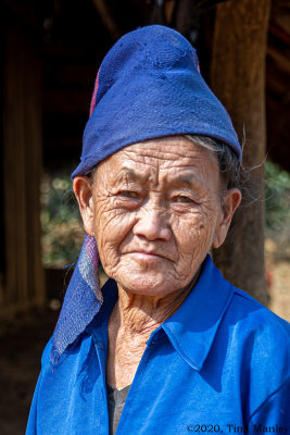 Houa, Hmong Elder, Color