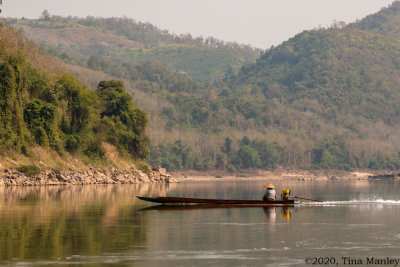Fisherman on the Mekong River
