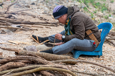 Making Chopsticks from Bamboo