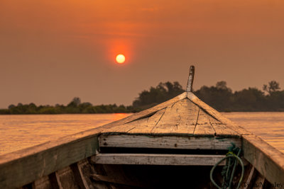 Sunset Ride, Mekong River