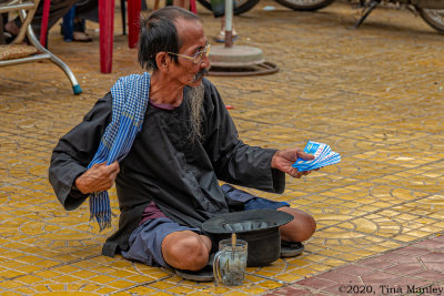 Lottery Tickets for Sale, Buddhist Temple