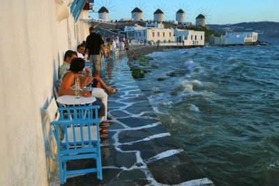 Mykonos, not a good place to get drunk...