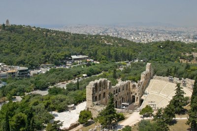 Athens, theater of Herod Atticus