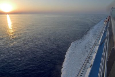 Navigating to Corfu