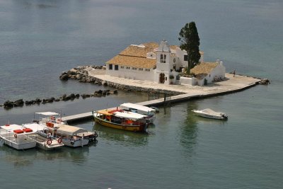 Corfu, Pontikonisi church