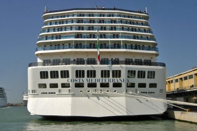 Venice, belive it or not, it's, again, the Costa Mediterranea cruiser