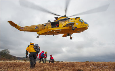 Mountain rescue training 29/11/2009