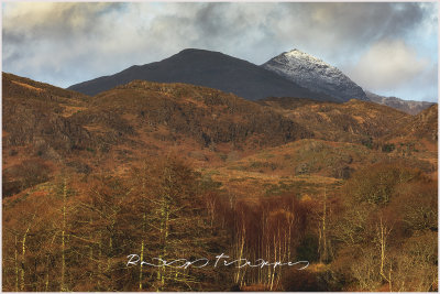 First signs of Snow on Snowdon