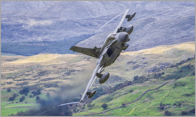 RAF Tornado on the Mach Loop