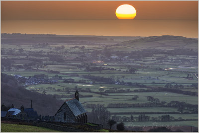 Sunset from Llandecwyn