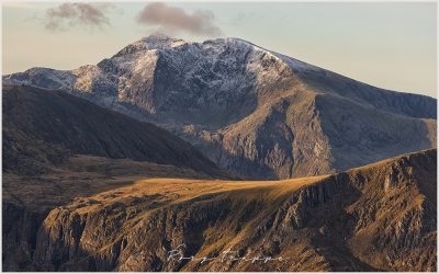 Yr Wyddfa from Pen yr Ole Wen