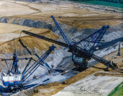 Marion 5900 & Bucyrus Erie 5872-WX Bucket Wheel (Captain Mine)