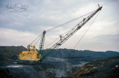 Peabody Coal Company Bucyrus Erie 1360W (Lynnville Mine)
