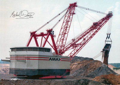 AMAX Coal Company Bucyrus Erie 3270W (Delta Mine)