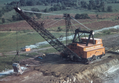  P&M Coal Company Bucyrus Erie 2570W (Midway Mine)