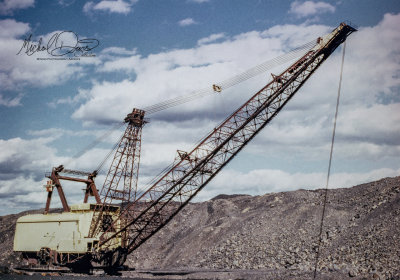 Jeddo Coal Company Bucyrus Erie 1450W (Jeddo Basin Property)