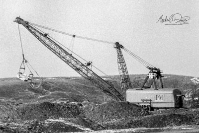 P&M Coal Company Bucyrus Erie 1450W (Paradise Mine)