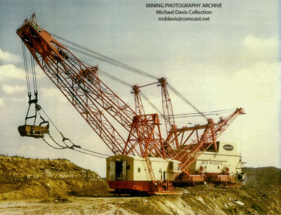 Central Ohio Coal Company Bucyrus Erie 4250W (Muskingum Mine)