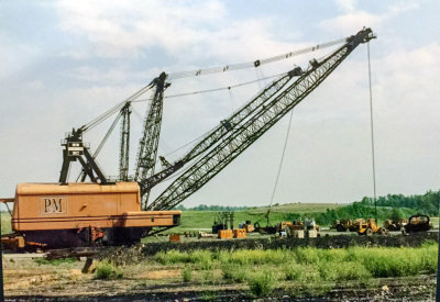 P&M Coal Company Bucyrus Erie 1450W (Pleasant Hill Mine) 