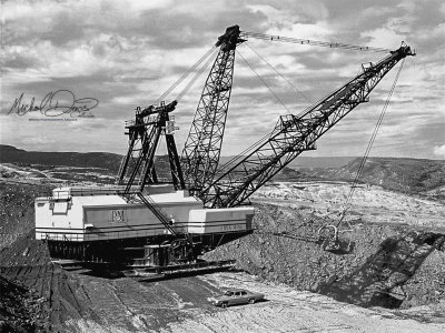 P&M Coal Company Bucyrus Erie 1260W (Edna Mine)