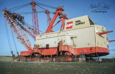 Central Ohio Coal Company Bucyrus Erie 4250W (Muskingum Mine)