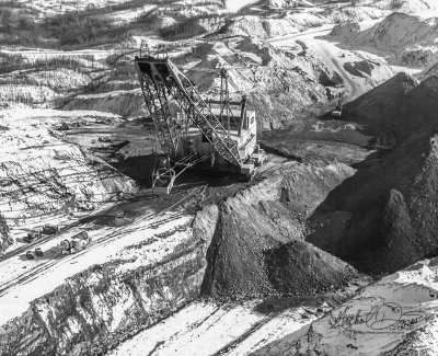 Central Ohio Coal Company Bucyrus Erie 4250W (Muskingum Mine)