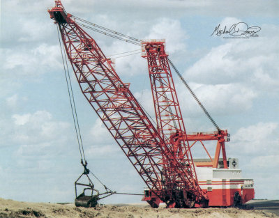 Westmoreland Coal Bucyrus Erie 2570W (Poplar River Mine)