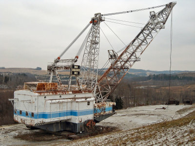 C&K Coal Company Bucyrus Erie 1300W