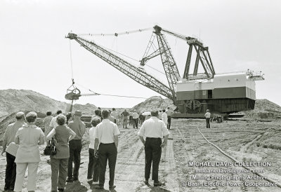 CONSOL Coal Company Bucyrus Erie 1250B (Glen Harold Mine)