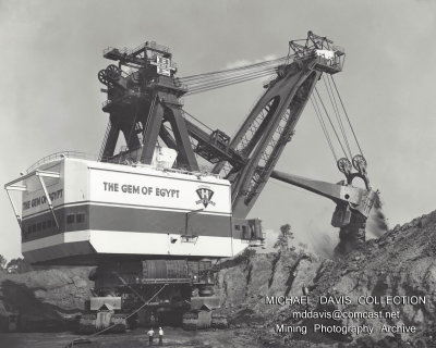 Hanna Coal Company (CONSOL) Bucyrus Erie 1950B (Egypt Valley Mine)