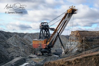 Hanna Coal Company (CONSOL) Bucyrus Erie 1950B (Mahoning Valley Mine)