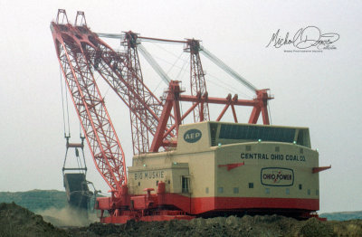 Central Ohio Coal Company Bucyrus Erie 4250W (Muskingum Mine)