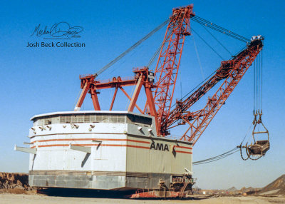 AMAX Coal Company Bucyrus Erie 3270W (Ayrshire Mine)