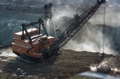 P&M Coal Company Bucyrus Erie 2570W (Midway Mine)