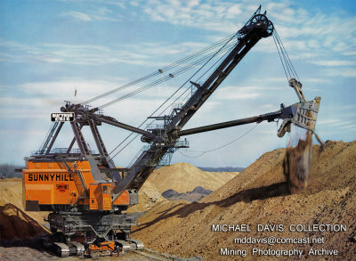 Sunny Hill Coal Bucyrus Erie 1650B (Sunny Hill Mine)