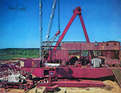 Old Ben Coal Bucyrus Erie 2570W (Enos Mine)