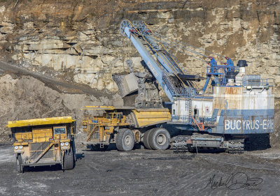 Blackhawk Mining Bucyrus Erie 495-B (Panther Creek Complex)