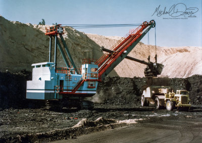 Western Energy Company Bucyrus Erie 280B (Rosebud Mine)