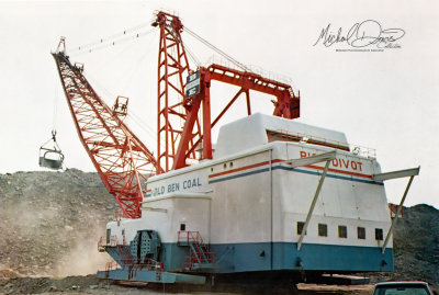 Old Ben Coal Bucyrus Erie 1370W (#2 Mine)