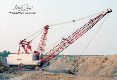 AMAX Coal Company Bucyrus Erie 1450W (Delta Mine)