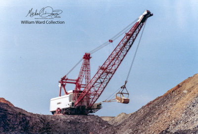 AMAX Coal Company Bucyrus Erie 1450W (Delta Mine)