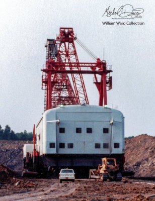 AMAX Coal Company Bucyrus Erie 1450W (Delta Mine)